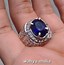 Batu Cincin Blue Safir