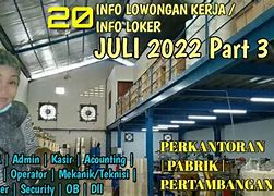 Info Loker Cengkareng Hari Ini Pabrik